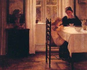 Breakfast Time by Carl Wilhelm Holsoe