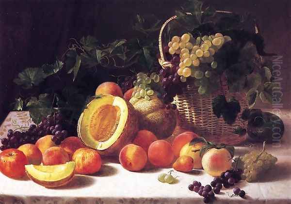 Still Life with Basket of Grapes - view 1