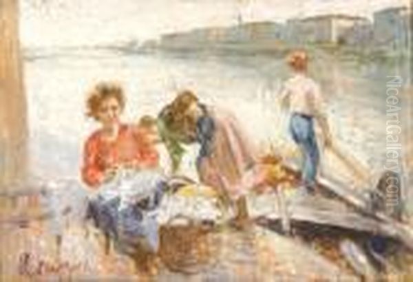 Sulla Riva - Chiogga 1924 - view 1