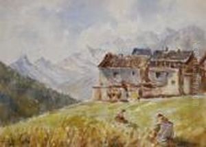 Paesaggio Con Case