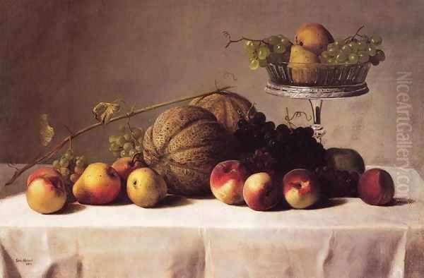 Still Life of Summer Fruit - view 1
