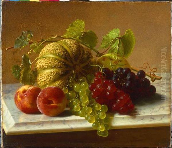 Still Life with Melons, Grapes - view 1
