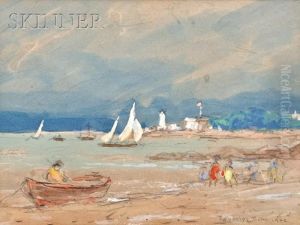 Picnic At Wingaersheek Beach by Reynolds Beal