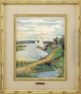 Home Of The Schooners by Reynolds Beal