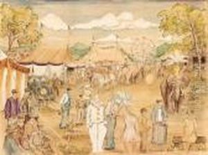 A Day At The Circus by Reynolds Beal