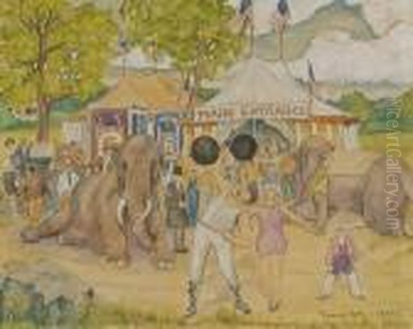 Circus Scene - view 1
