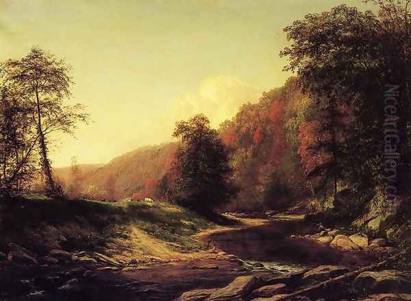 Fishing on the Brandywine near Wilmington - view 1