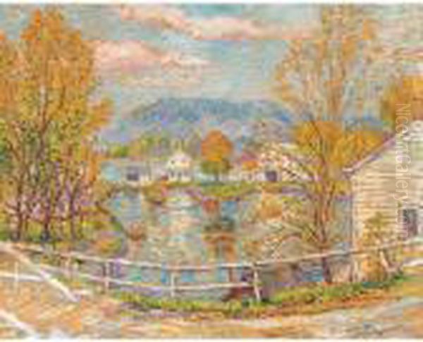Village By Hudson River - view 1