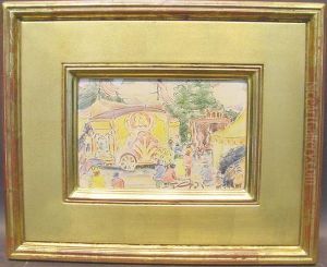 Sells Floto Circus by Reynolds Beal
