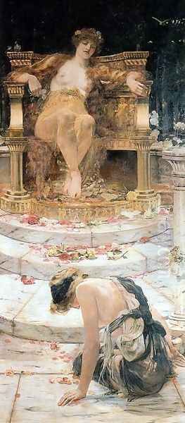 Psyche at the Throne of Venus - view 1
