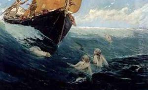 The Mermaids Rock by Edward Matthew Hale