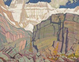 Mount Lefroy by James Edward Hervey MacDonald