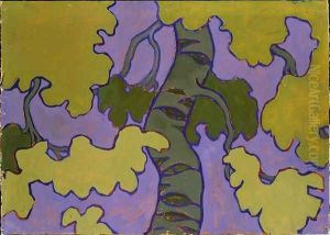Autumn Poplar by James Edward Hervey MacDonald