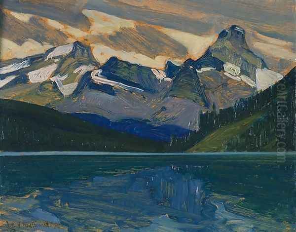 Lake and Mountains - view 1