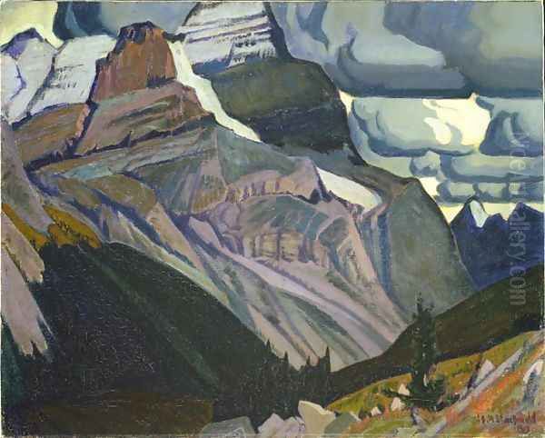 Dark Autumn, Rocky Mountains - view 1
