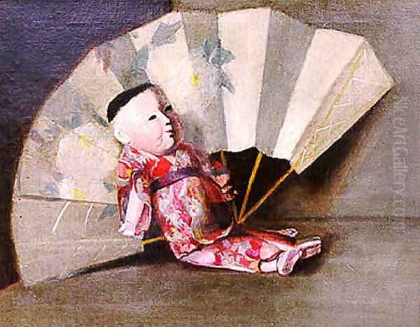 Japanese Doll and Fan, 1891 - view 1