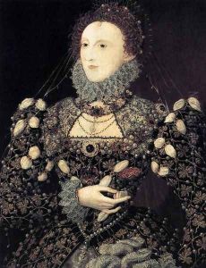 Portrait of Elizabeth I, Queen of England 1575-76 by Nicholas Hilliard