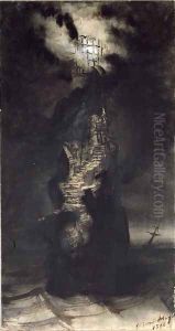 Casquets Lighthouse by Victor Hugo
