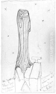 A Ghost Standing on a Nearby Chimney Risked an Eye and Gazed at the Beautiful Girl by Victor Hugo