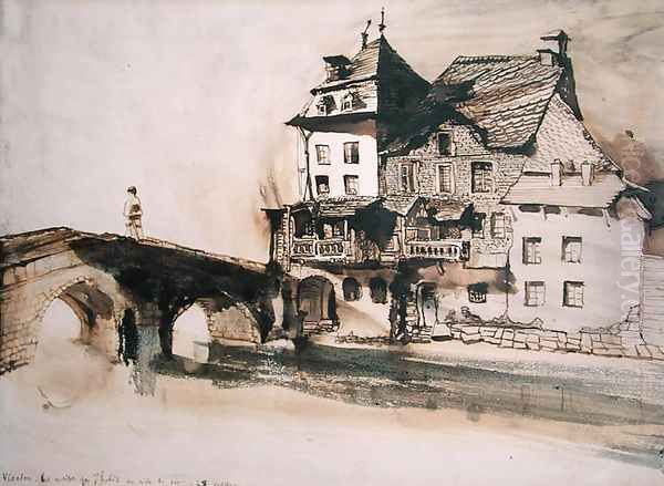 The House Where I Live by the Bridge in Vianden - view 1