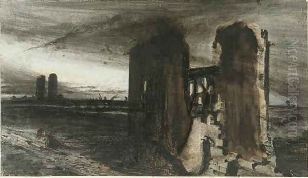 Ruins in a Landscape - view 1