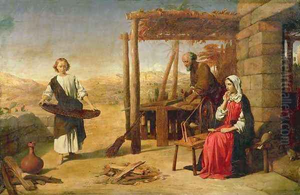 Our Saviour Subject to his Parents at Nazareth 2 by John Rogers Herbert