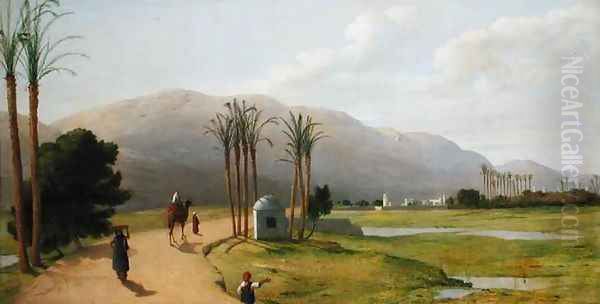 Asyut on the Nile - view 1