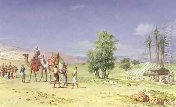 The Madian Merchants Taking Joseph from his Brethren - view 1