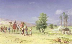 The Madian Merchants Taking Joseph from his Brethren by John Rogers Herbert
