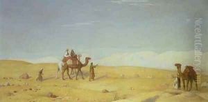 The Valley of Moses in the Sinai Desert