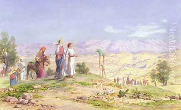 The Holy Family Approaching Jerusalem from Nazareth - view 1