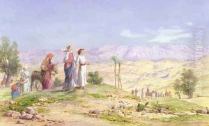 The Holy Family Approaching Jerusalem from Nazareth