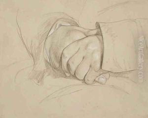 Clasped Hands said to be those of the Poet William Wordsworth