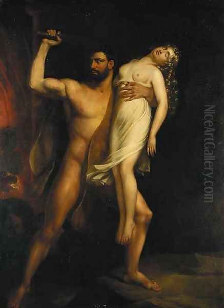 Heracles and Persephone - view 1