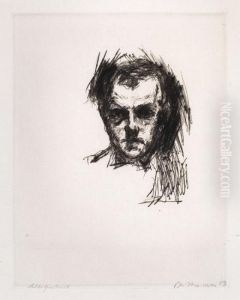 Kleinesselbstbildnis by Max Beckmann