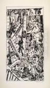 Tamerlan by Max Beckmann
