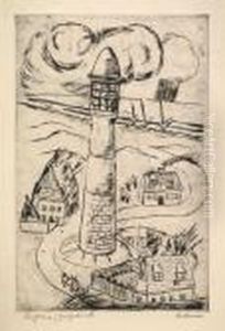 Derleuchtturm by Max Beckmann