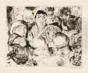 Diekriegserklarung by Max Beckmann