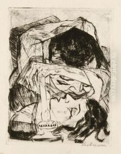 Schlafende by Max Beckmann