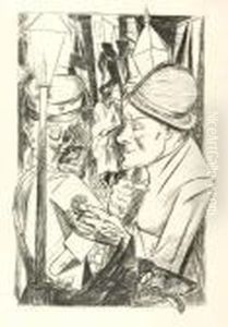 Dernachhauseweg (selbstbildnis) by Max Beckmann