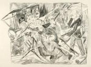 Dasmartyrium by Max Beckmann