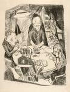 Derhunger by Max Beckmann