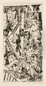 Tamerlan by Max Beckmann