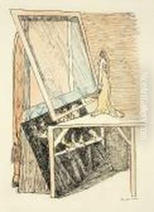 Magic Mirror (zauberspiegel) by Max Beckmann