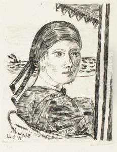 Minette by Max Beckmann
