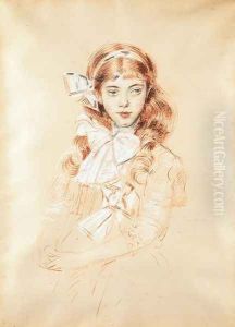 Lucie Decour by Paul Cesar Helleu