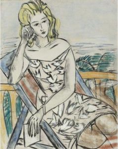 Bildnis Eines Jungen Madchens
(portrait Of A Young Girl) by Max Beckmann