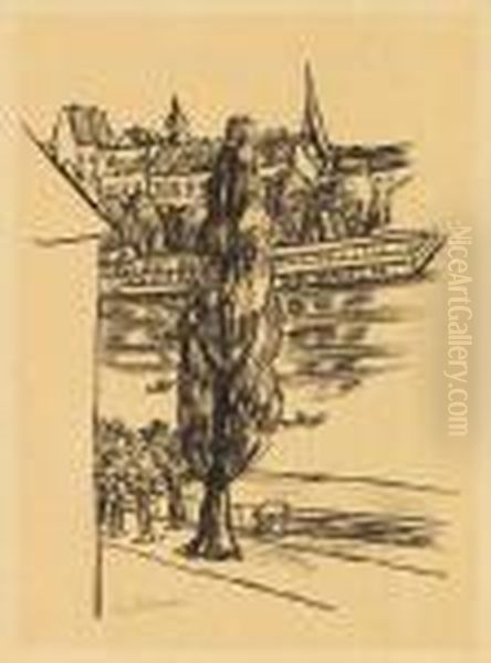 Flusslandschaft. - view 1
