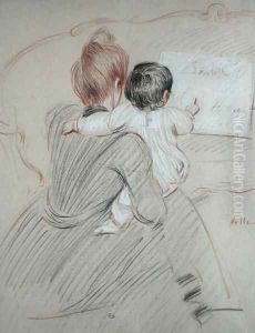 Madame Paul Helleu and her Daughter Paulette, 1905