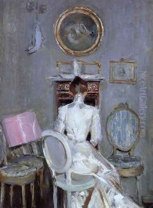 Madame Helleu in Her Husband's Studio
